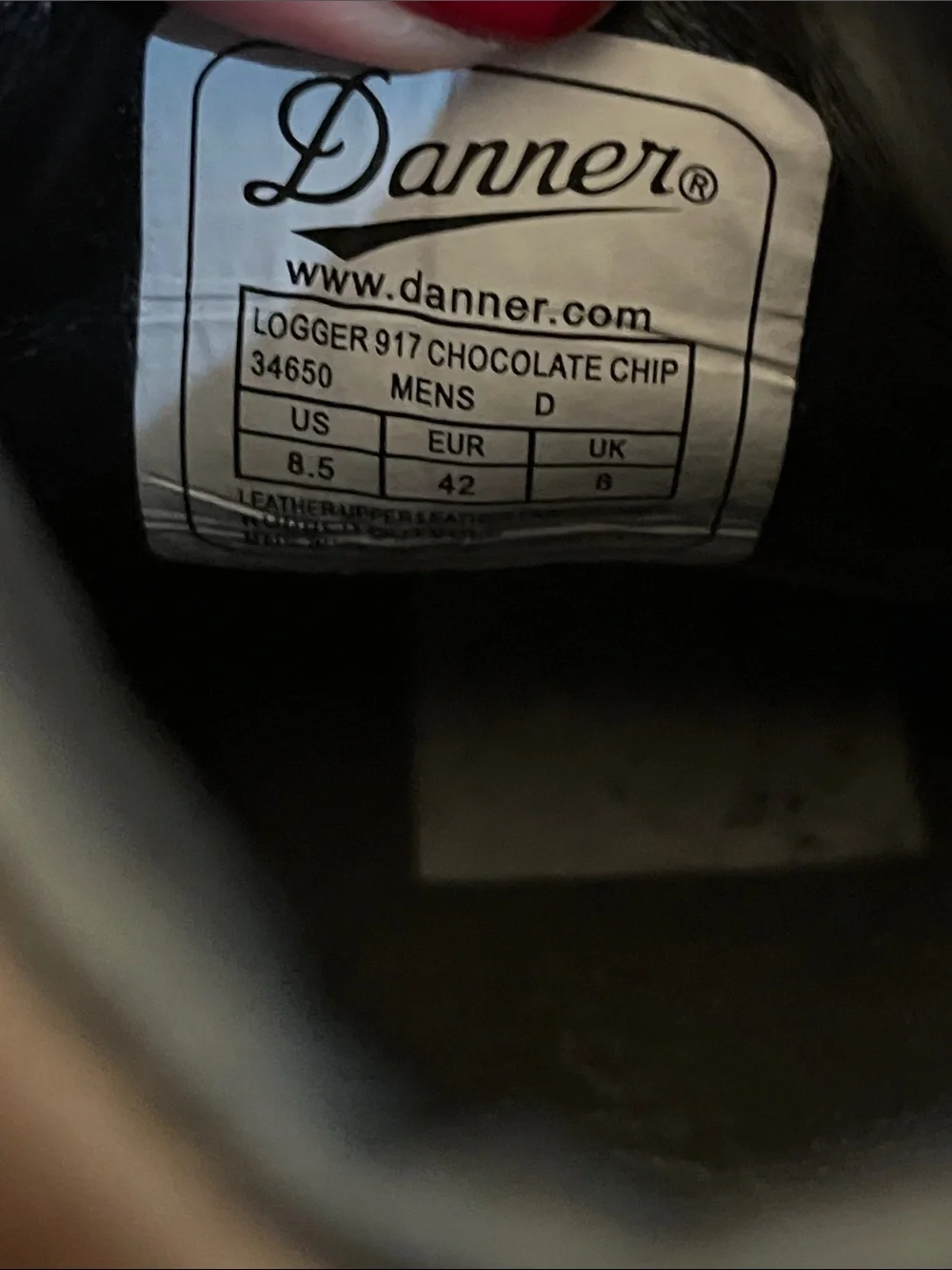 Danner Logger 917 Lifestyle Boots Size 8.5 Fair condition